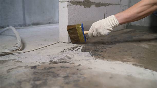 Crawl space vapor barrier installation in White Plains, NC
